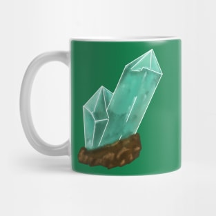 Emerald Crystal May Birthstone Mug